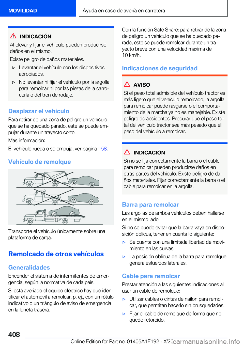 BMW M5 2021  Manuales de Empleo (in Spanish) �I�N�D�I�C�A�C�I�
