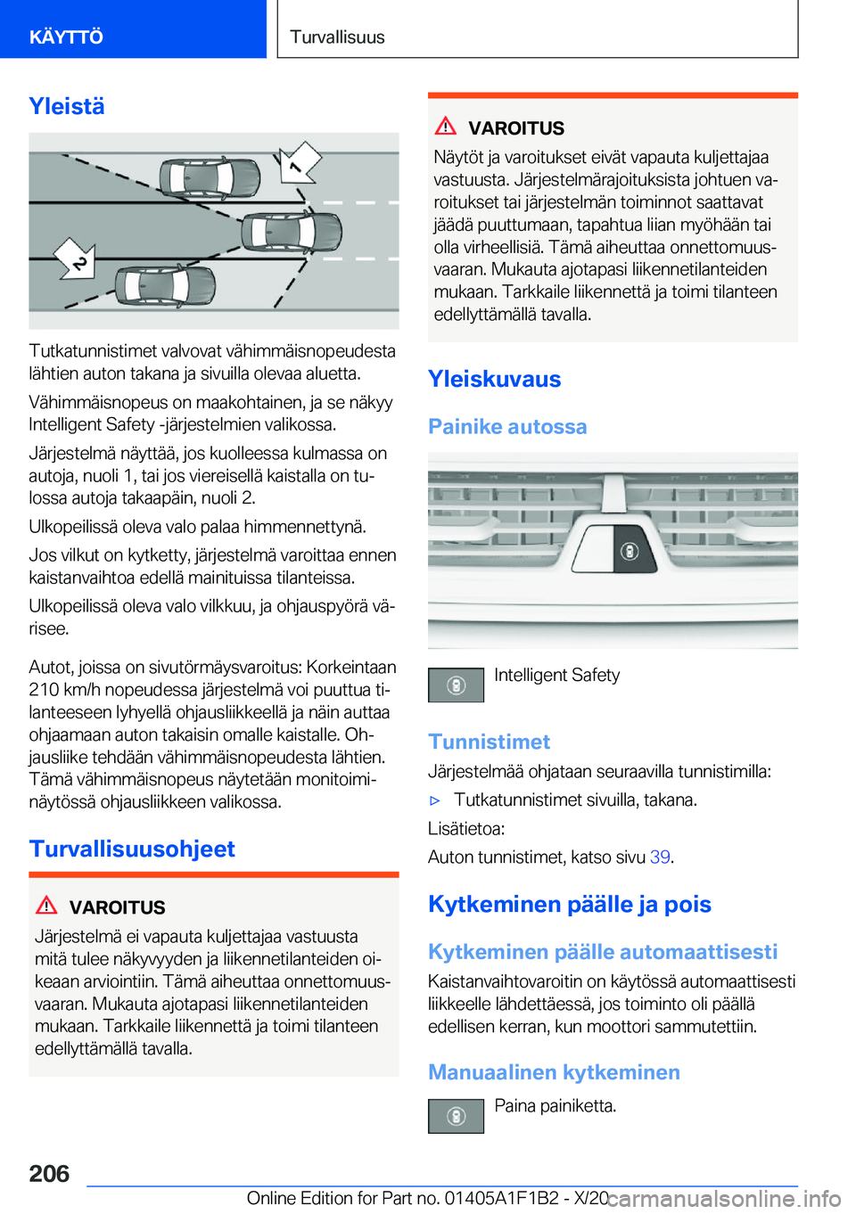 BMW M5 2021  Omistajan Käsikirja (in Finnish) �Y�l�e�i�s�t�