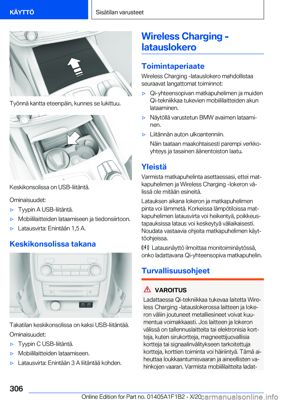 BMW M5 2021  Omistajan Käsikirja (in Finnish) �T�y�
