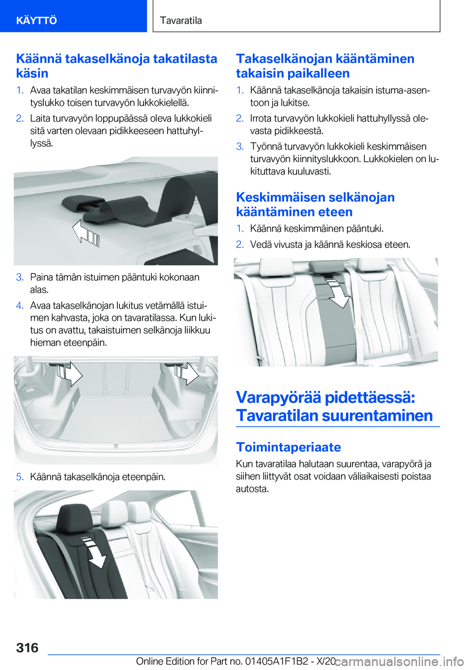 BMW M5 2021  Omistajan Käsikirja (in Finnish) �K�