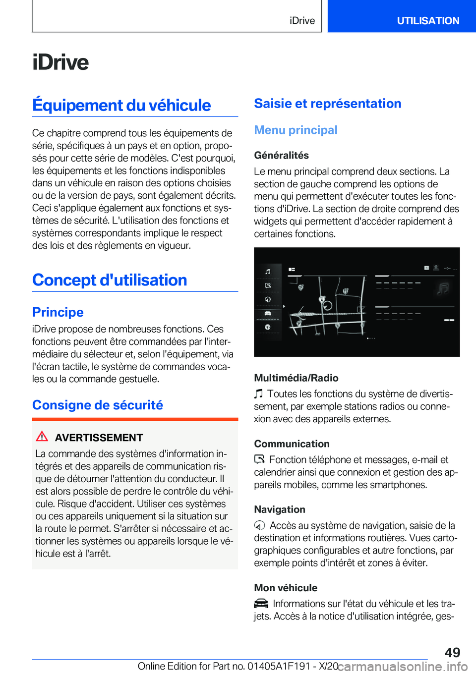 BMW M5 2021  Notices Demploi (in French) �i�D�r�i�v�e�