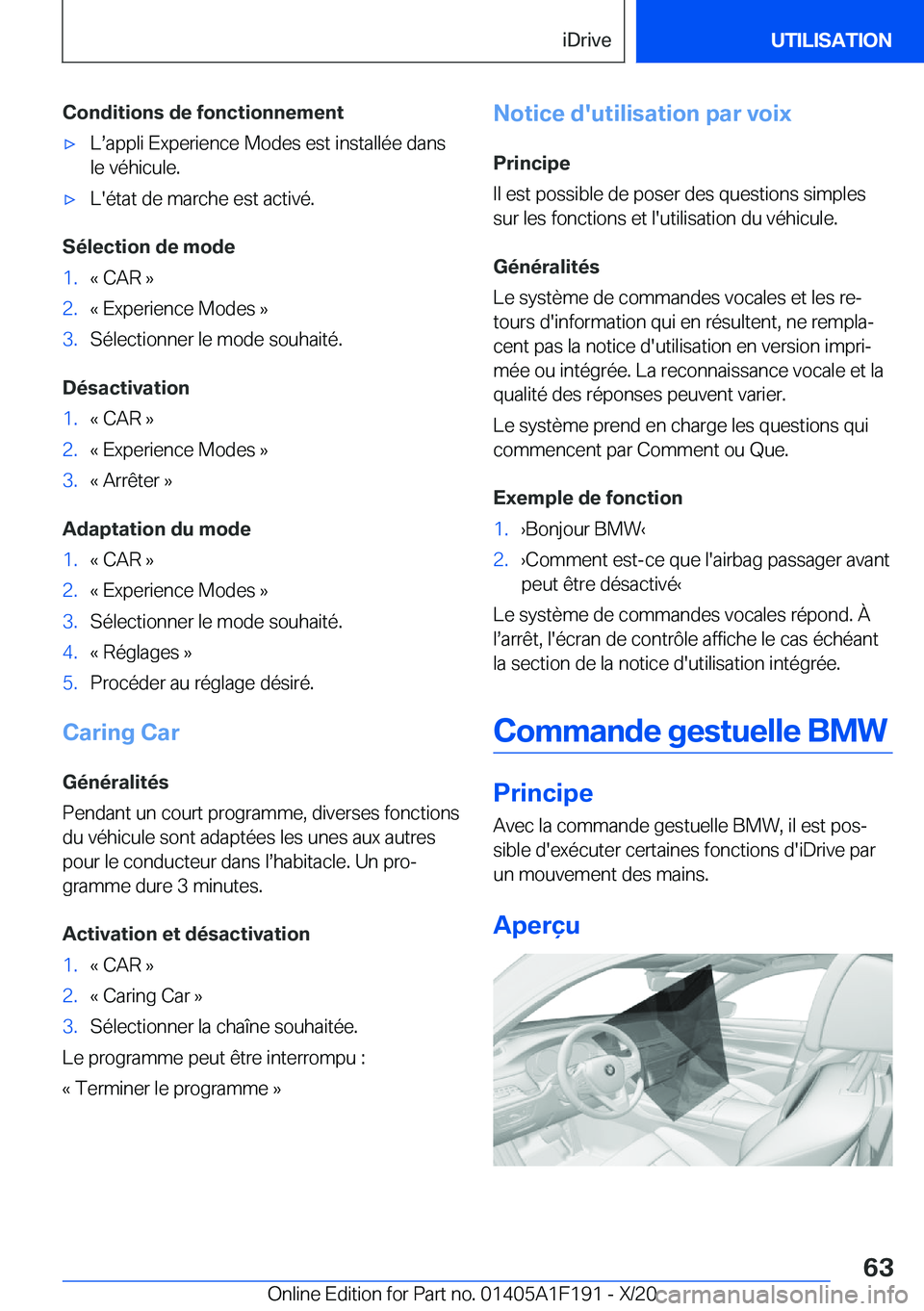 BMW M5 2021  Notices Demploi (in French) �C�o�n�d�i�t�i�o�n�s��d�e��f�o�n�c�t�i�o�n�n�e�m�e�n�t'x�Ls�a�p�p�l�i��E�x�p�e�r�i�e�n�c�e��M�o�d�e�s��e�s�t��i�n�s�t�a�l�l�é�e��d�a�n�s�l�e��v�é�h�i�c�u�l�e�.'x�L�'�é�t�a�t��