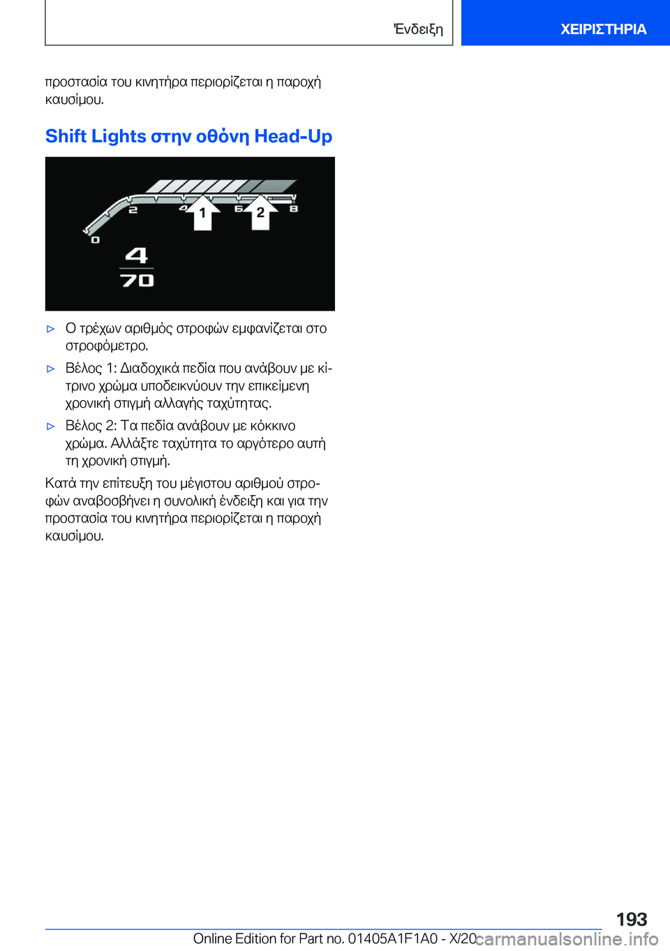 BMW M5 2021  ΟΔΗΓΌΣ ΧΡΉΣΗΣ (in Greek) cdbfgsfRs�gbh�]\`ygpds�cwd\bdRxwgs\�y�csdbjp]shfR_bh�.
�S�h�i�f�t��L�i�g�h�t�s�fgy`�bzo`y��H�e�a�d�-�U�p'xb�gdojl`�sd\