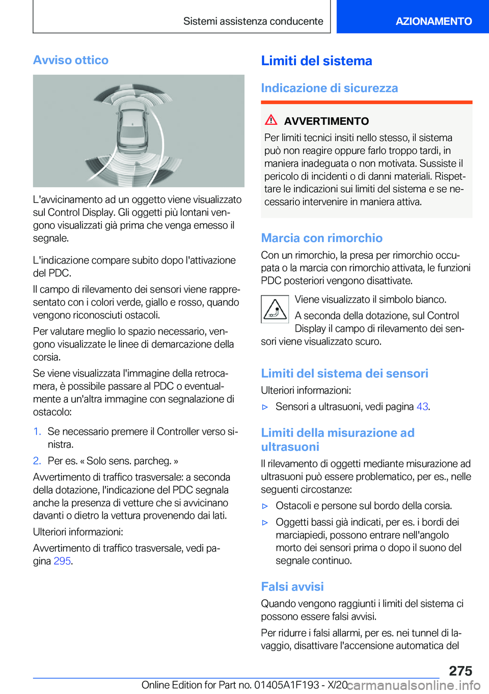 BMW M5 2021  Libretti Di Uso E manutenzione (in Italian) �A�v�v�i�s�o��o�t�t�i�c�o
�L�'�a�v�v�i�c�i�n�a�m�e�n�t�o��a�d��u�n��o�g�g�e�t�t�o��v�i�e�n�e��v�i�s�u�a�l�i�z�z�a�t�o
�s�u�l��C�o�n�t�r�o�l��D�i�s�p�l�a�y�.��G�l�i��o�g�g�e�t�t�i��p�i�