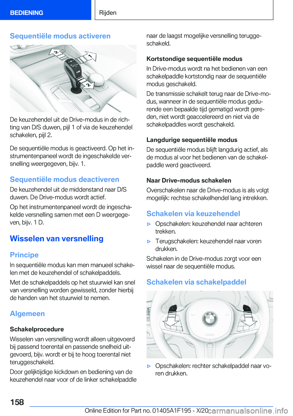 BMW M5 2021  Instructieboekjes (in Dutch) �S�e�q�u�e�n�t�i�
