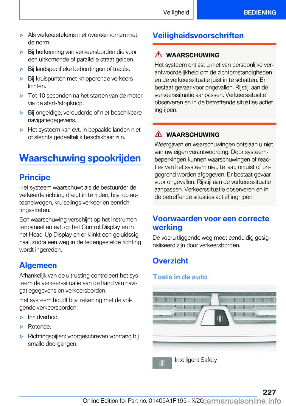 BMW M5 2021  Instructieboekjes (in Dutch) 'x�A�l�s��v�e�r�k�e�e�r�s�t�e�k�e�n�s��n�i�e�t��o�v�e�r�e�e�n�k�o�m�e�n��m�e�t
�d�e��n�o�r�m�.'x�B�i�j��h�e�r�k�e�n�n�i�n�g��v�a�n��v�e�r�k�e�e�r�s�b�o�r�d�e�n��d�i�e��v�o�o�r
�e�e�n