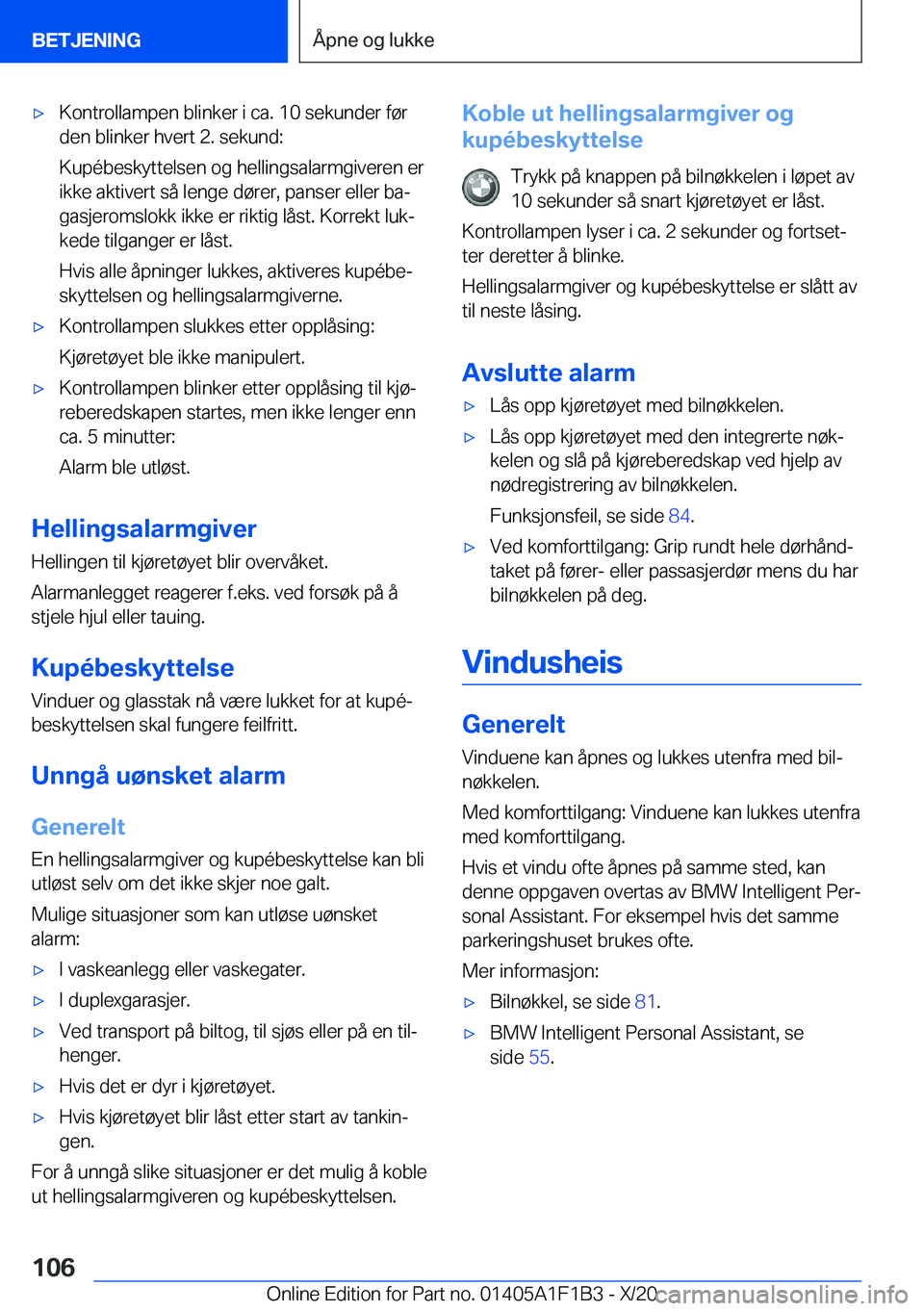 BMW M5 2021  InstruksjonsbØker (in Norwegian) 'x�K�o�n�t�r�o�l�l�a�m�p�e�n��b�l�i�n�k�e�r��i��c�a�.��1�0��s�e�k�u�n�d�e�r��f�