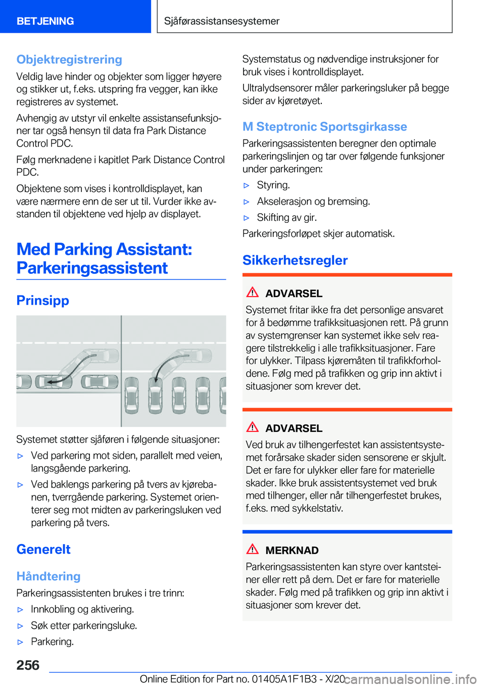 BMW M5 2021  InstruksjonsbØker (in Norwegian) �O�b�j�e�k�t�r�e�g�i�s�t�r�e�r�i�n�g
�V�e�l�d�i�g��l�a�v�e��h�i�n�d�e�r��o�g��o�b�j�e�k�t�e�r��s�o�m��l�i�g�g�e�r��h�