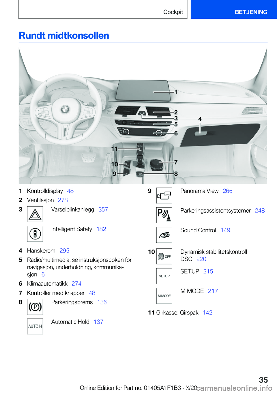 BMW M5 2021  InstruksjonsbØker (in Norwegian) �R�u�n�d�t��m�i�d�t�k�o�n�s�o�l�l�e�n�1�K�o�n�t�r�o�l�l�d�i�s�p�l�a�y\_�4�8�2�V�e�n�t�i�l�a�s�j�o�n\_�2�7�8�3�V�a�r�s�e�l�b�l�i�n�k�a�n�l�e�g�g\_ �3�5�7�I�n�t�e�l�l�i�g�e�n�t��S�a�f�e�t�y\_�