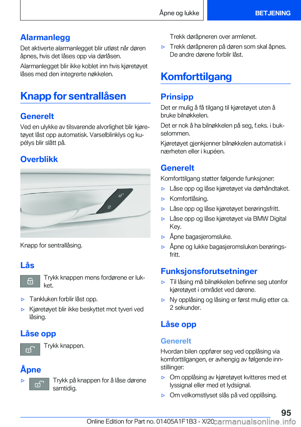 BMW M5 2021  InstruksjonsbØker (in Norwegian) �A�l�a�r�m�a�n�l�e�g�g�D�e�t��a�k�t�i�v�e�r�t�e��a�l�a�r�m�a�n�l�e�g�g�e�t��b�l�i�r��u�t�l�