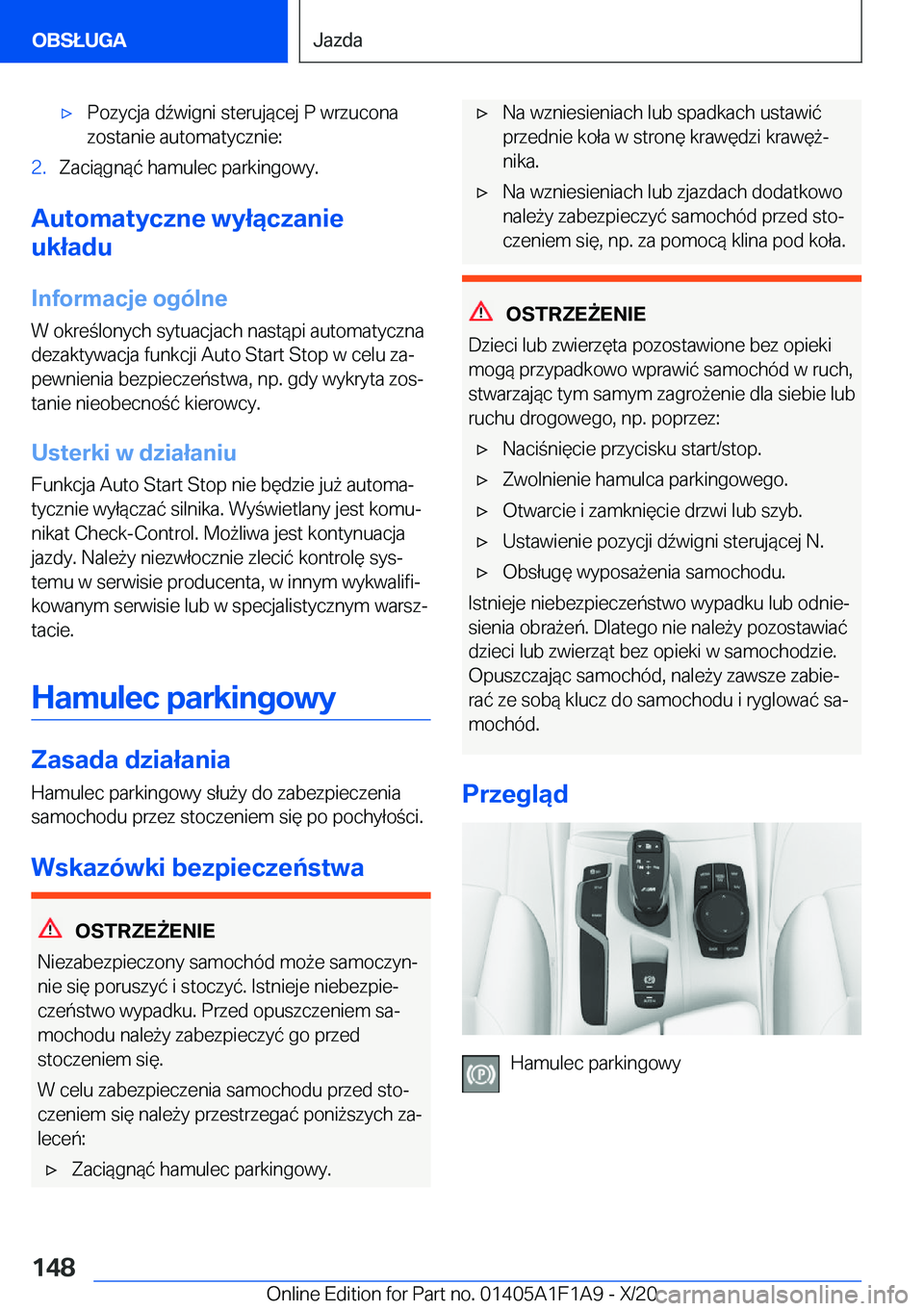 BMW M5 2021  Instrukcja obsługi (in Polish) 'x�P�o�z�y�c�j�a��d7�w�i�g�n�i��s�t�e�r�u�j�