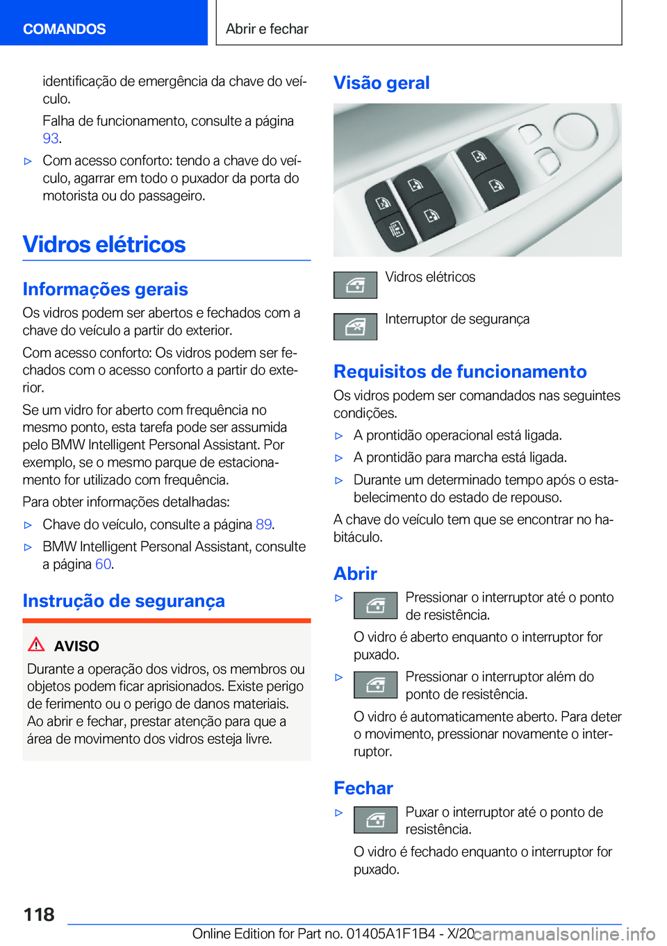 BMW M5 2021  Manual do condutor (in Portuguese) �i�d�e�n�t�i�f�i�c�a�