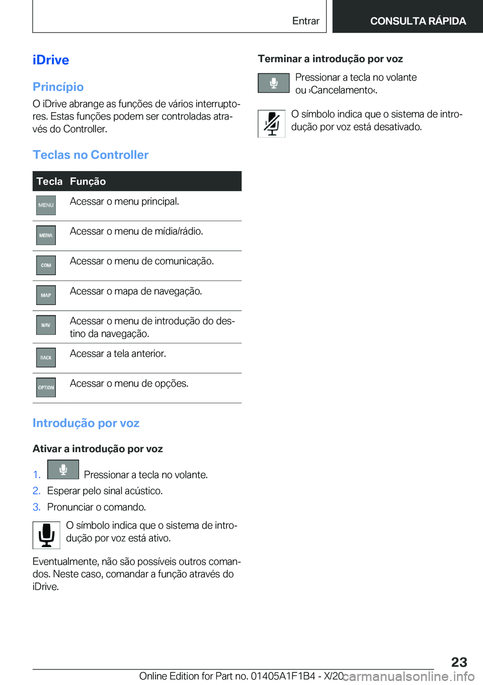 BMW M5 2021  Manual do condutor (in Portuguese) �i�D�r�i�v�e
�P�r�i�n�c�