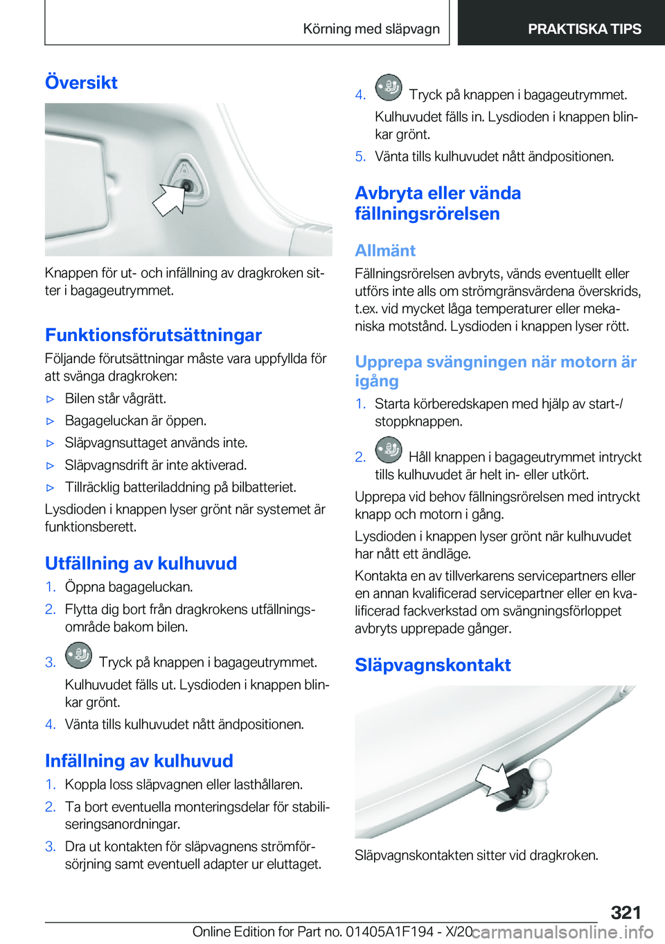 BMW M5 2021  InstruktionsbÖcker (in Swedish) �
