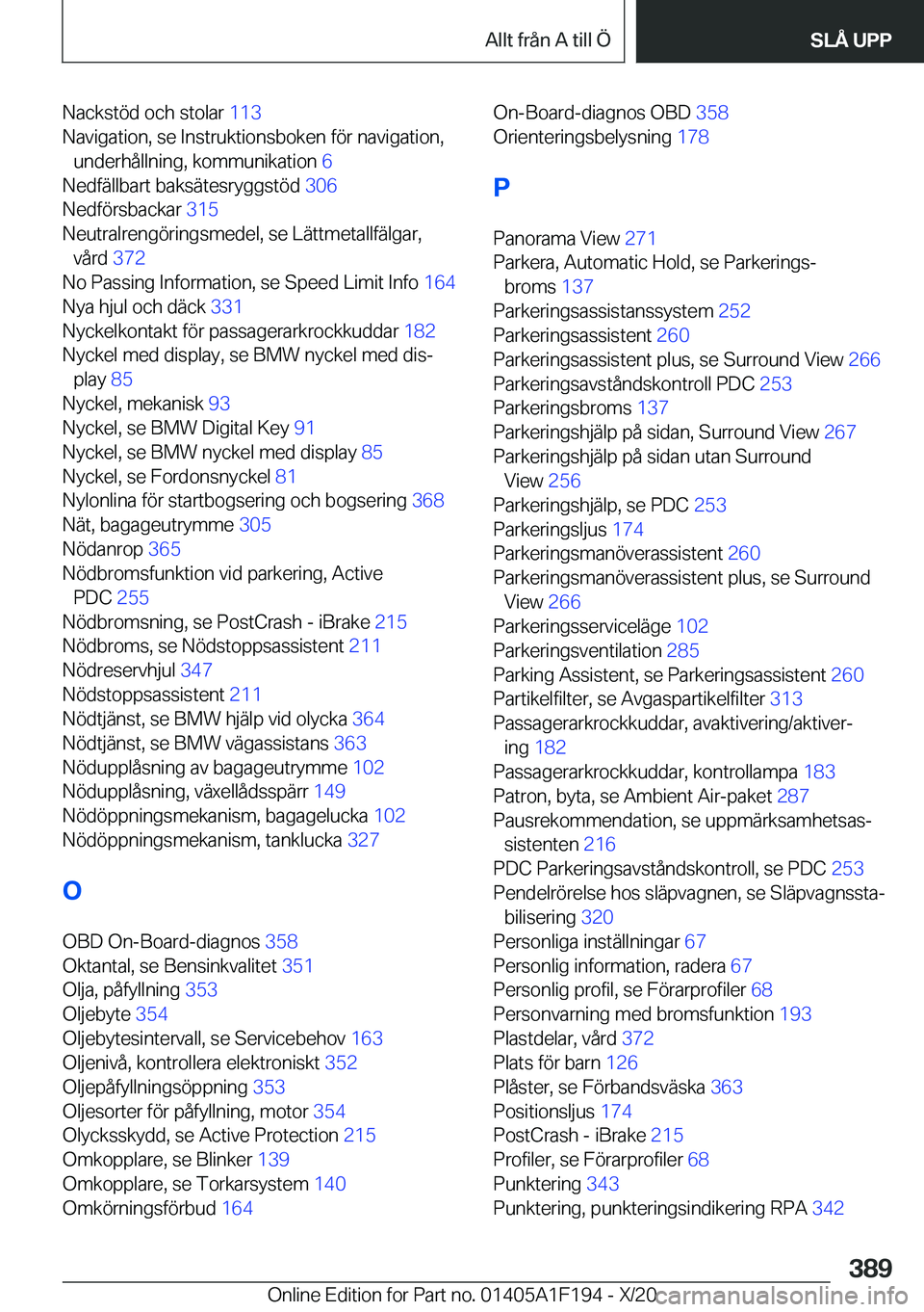 BMW M5 2021  InstruktionsbÖcker (in Swedish) �N�a�c�k�s�t�