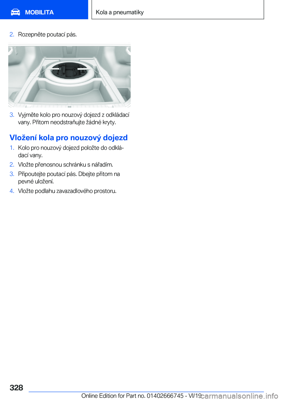 BMW M5 2020  Návod na použití (in Czech) �2�.�R�o�z�e�p�n�