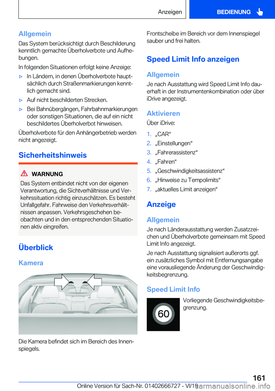 BMW M5 2020  Betriebsanleitungen (in German) �A�l�l�g�e�m�e�i�n�D�a�s��S�y�s�t�e�m��b�e�r�