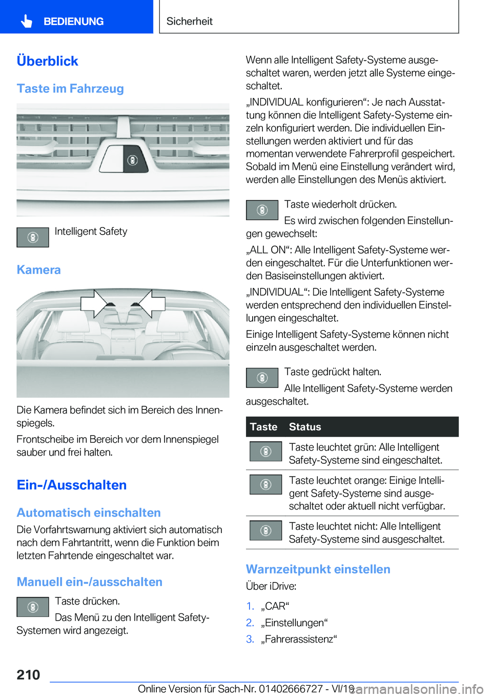 BMW M5 2020  Betriebsanleitungen (in German) �