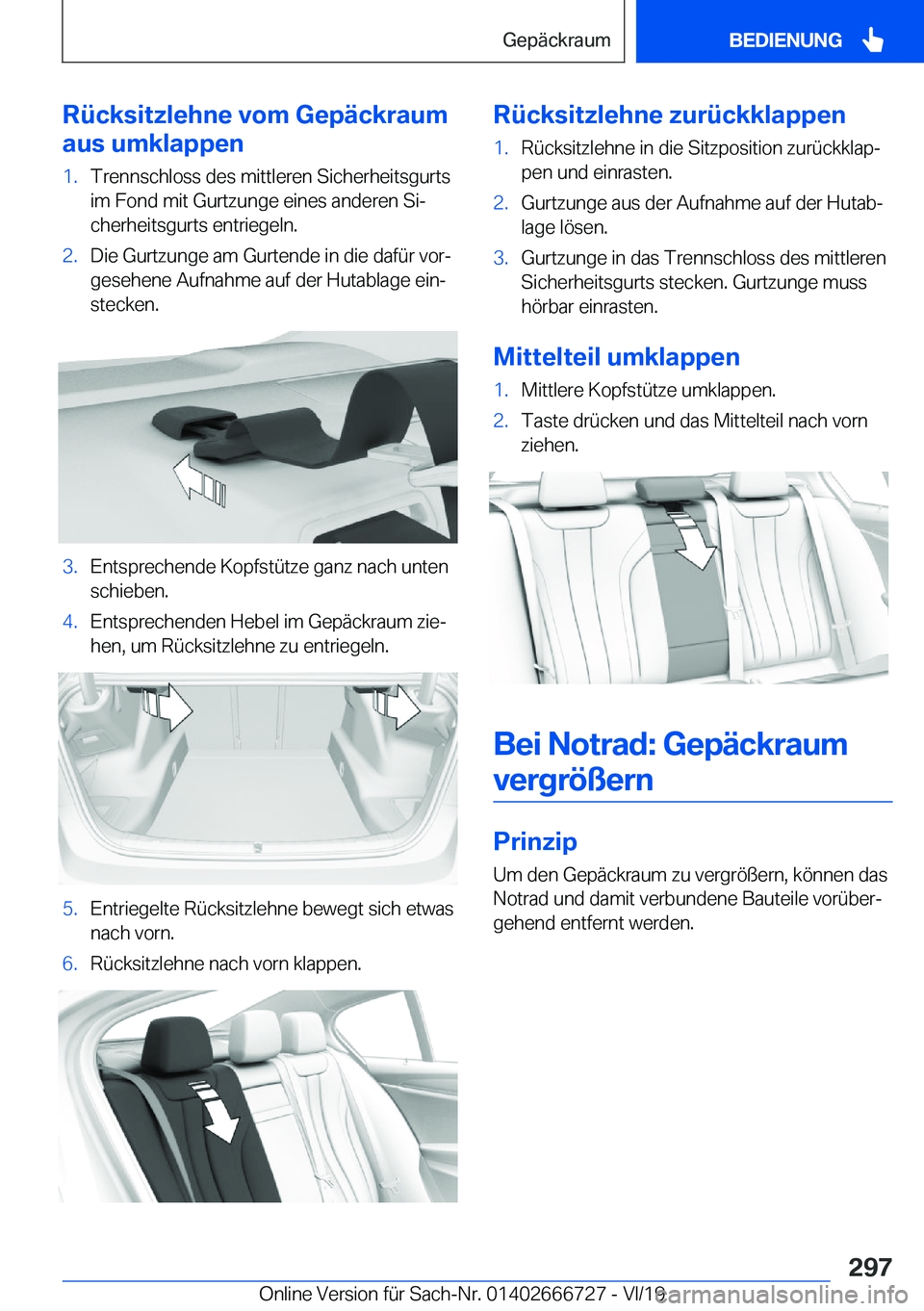 BMW M5 2020  Betriebsanleitungen (in German) �R�