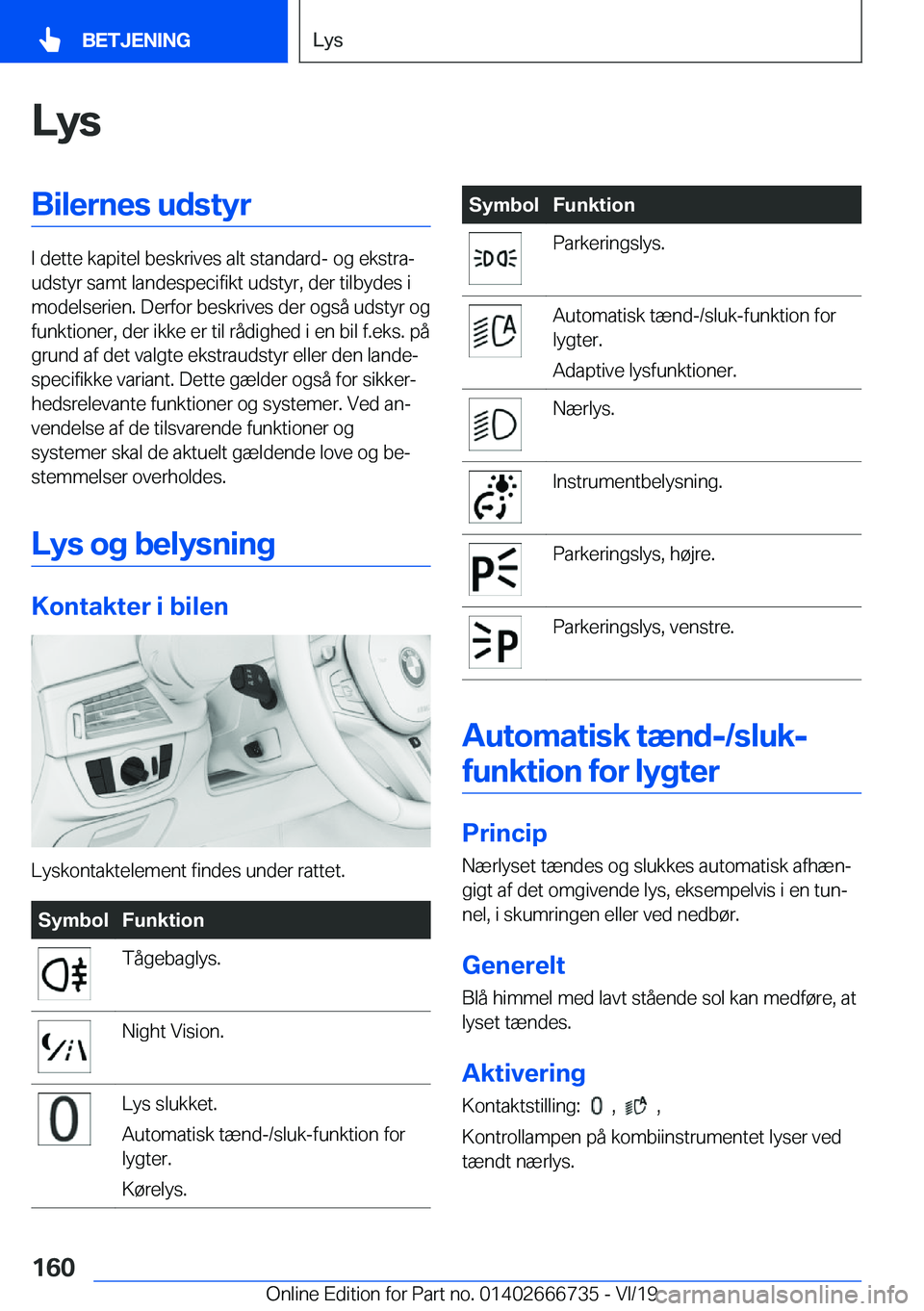 BMW M5 2020  InstruktionsbØger (in Danish) �L�y�s�B�i�l�e�r�n�e�s��u�d�s�t�y�r
�I��d�e�t�t�e��k�a�p�i�t�e�l��b�e�s�k�r�i�v�e�s��a�l�t��s�t�a�n�d�a�r�d�-��o�g��e�k�s�t�r�aj
�u�d�s�t�y�r��s�a�m�t��l�a�n�d�e�s�p�e�c�i�f�i�k�t��u�d�s�t
