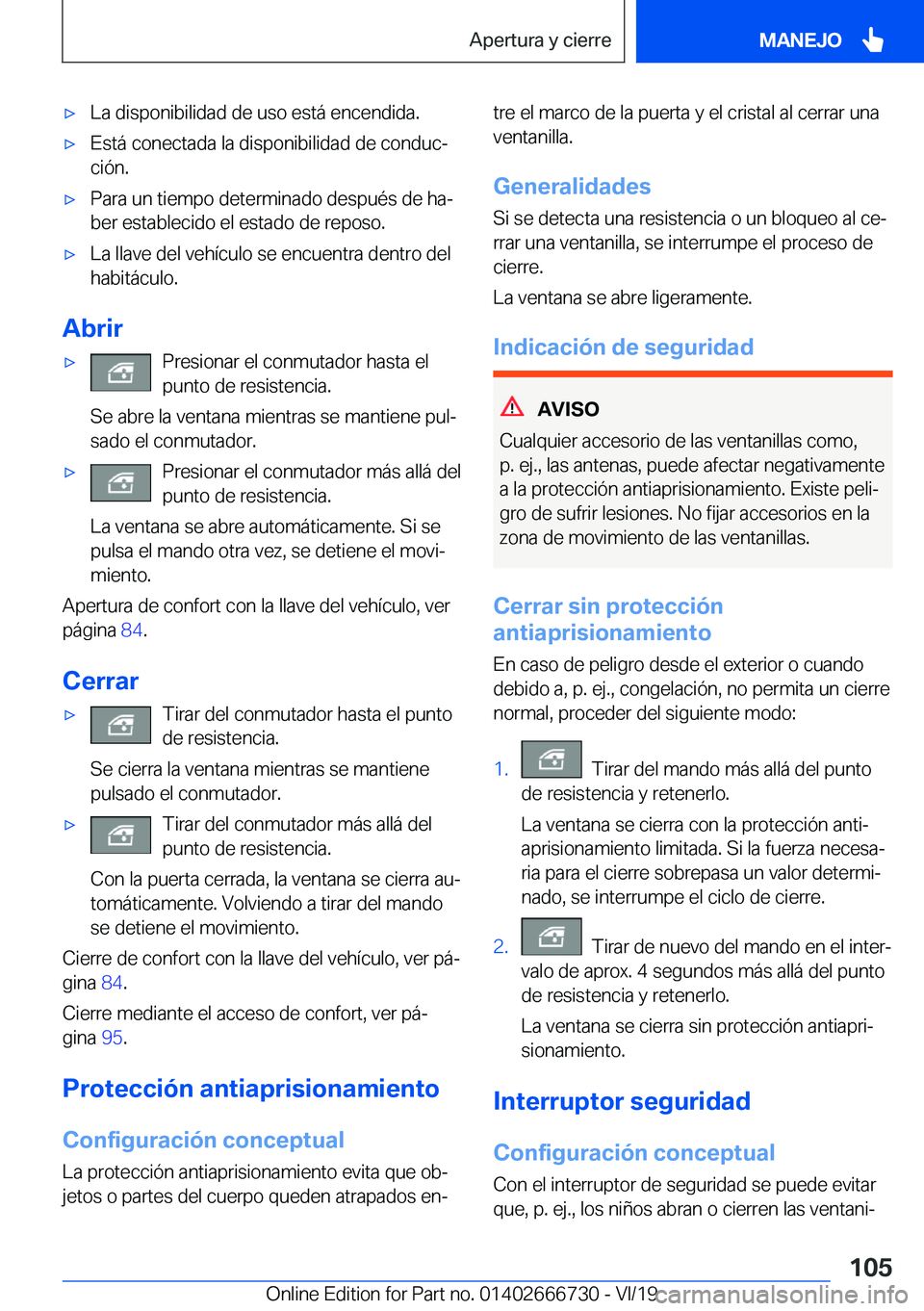 BMW M5 2020  Manuales de Empleo (in Spanish) x�L�a��d�i�s�p�o�n�i�b�i�l�i�d�a�d��d�e��u�s�o��e�s�t�