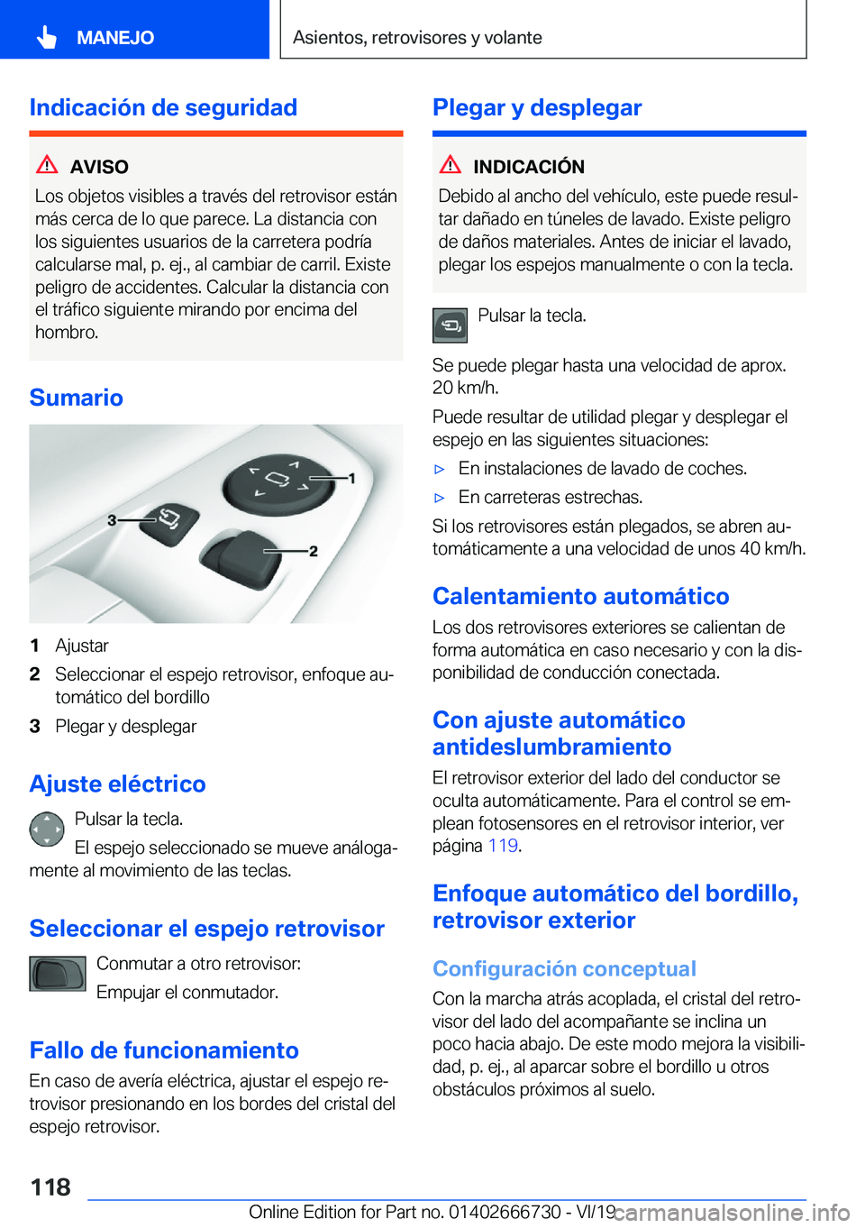 BMW M5 2020  Manuales de Empleo (in Spanish) �I�n�d�i�c�a�c�i�