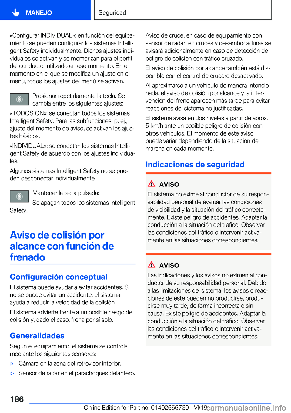 BMW M5 2020  Manuales de Empleo (in Spanish) �«�C�o�n�f�i�g�u�r�a�r��I�N�D�I�V�I�D�U�A�L�{�:��e�n��f�u�n�c�i�