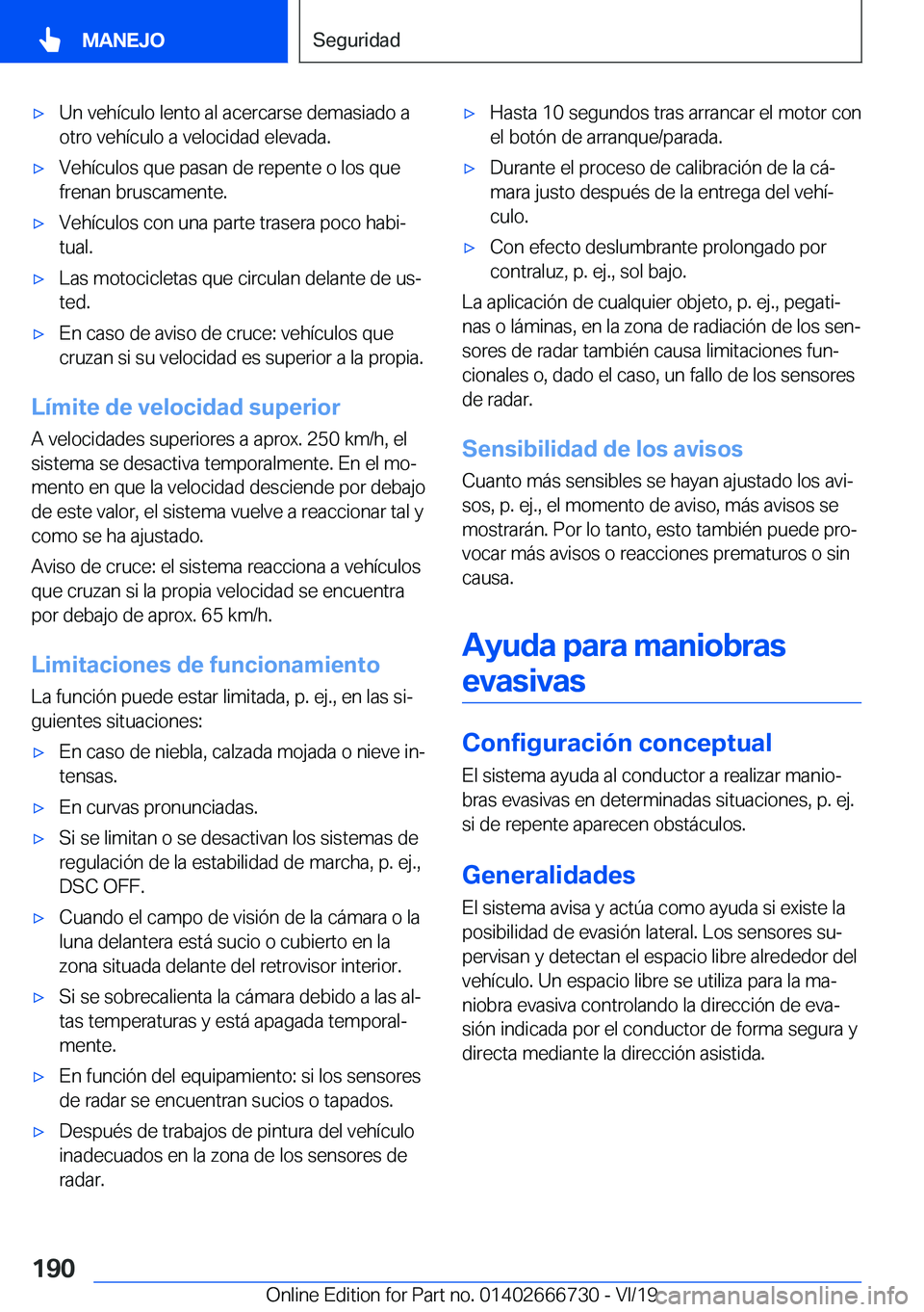 BMW M5 2020  Manuales de Empleo (in Spanish) x�U�n��v�e�h�