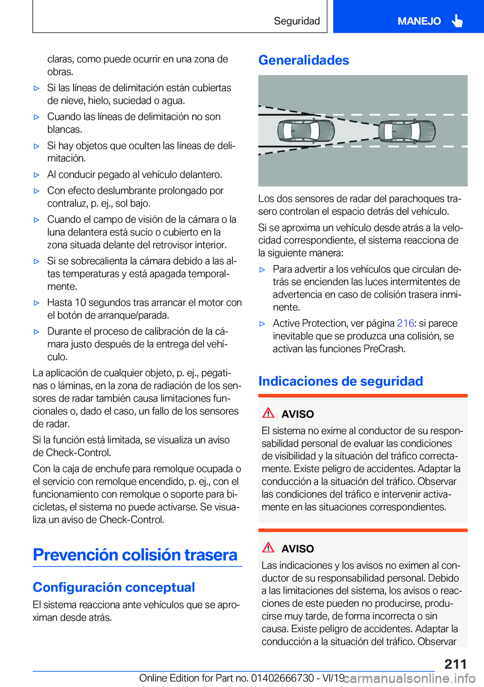 BMW M5 2020  Manuales de Empleo (in Spanish) �c�l�a�r�a�s�,��c�o�m�o��p�u�e�d�e��o�c�u�r�r�i�r��e�n��u�n�a��z�o�n�a��d�e�o�b�r�a�s�.x�S�i��l�a�s��l�