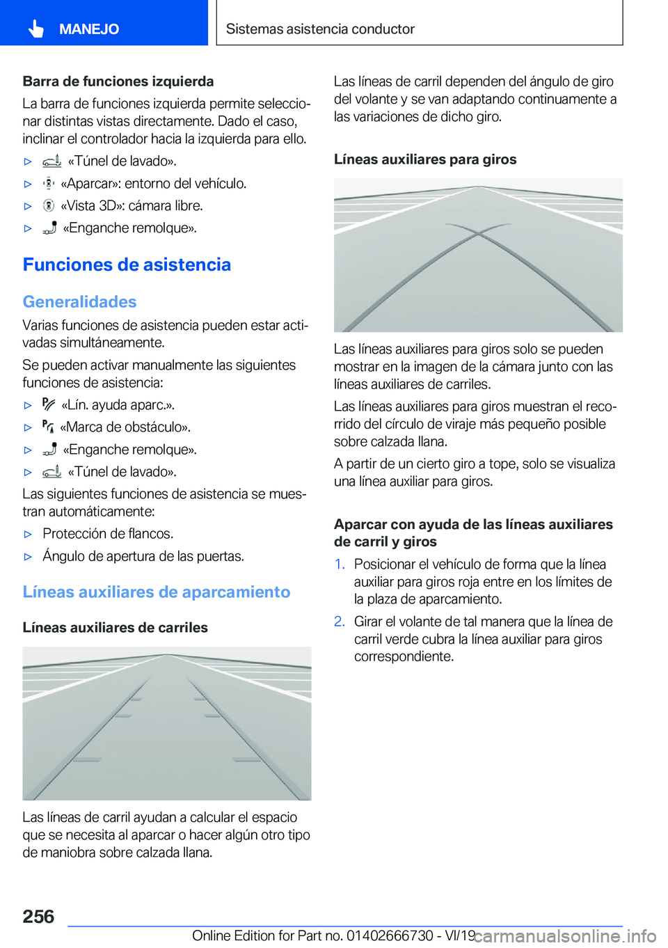 BMW M5 2020  Manuales de Empleo (in Spanish) �B�a�r�r�a��d�e��f�u�n�c�i�o�n�e�s��i�z�q�u�i�e�r�d�a
�L�a��b�a�r�r�a��d�e��f�u�n�c�i�o�n�e�s��i�z�q�u�i�e�r�d�a��p�e�r�m�i�t�e��s�e�l�e�c�c�i�oª
�n�a�r��d�i�s�t�i�n�t�a�s��v�i�s�t�a�s��
