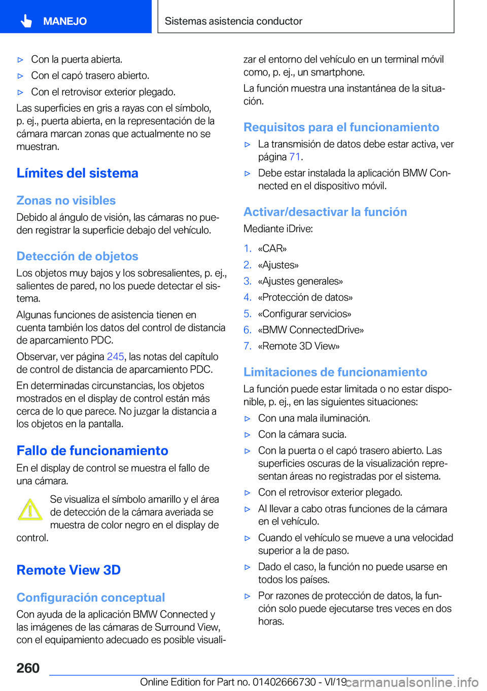 BMW M5 2020  Manuales de Empleo (in Spanish) x�C�o�n��l�a��p�u�e�r�t�a��a�b�i�e�r�t�a�.x�C�o�n��e�l��c�a�p�