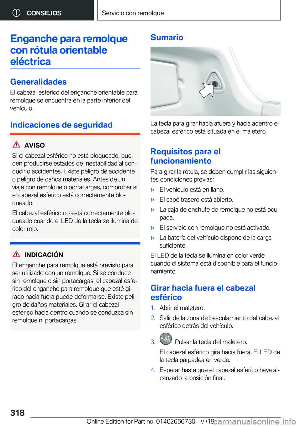 BMW M5 2020  Manuales de Empleo (in Spanish) �E�n�g�a�n�c�h�e��p�a�r�a��r�e�m�o�l�q�u�e�c�o�n��r�