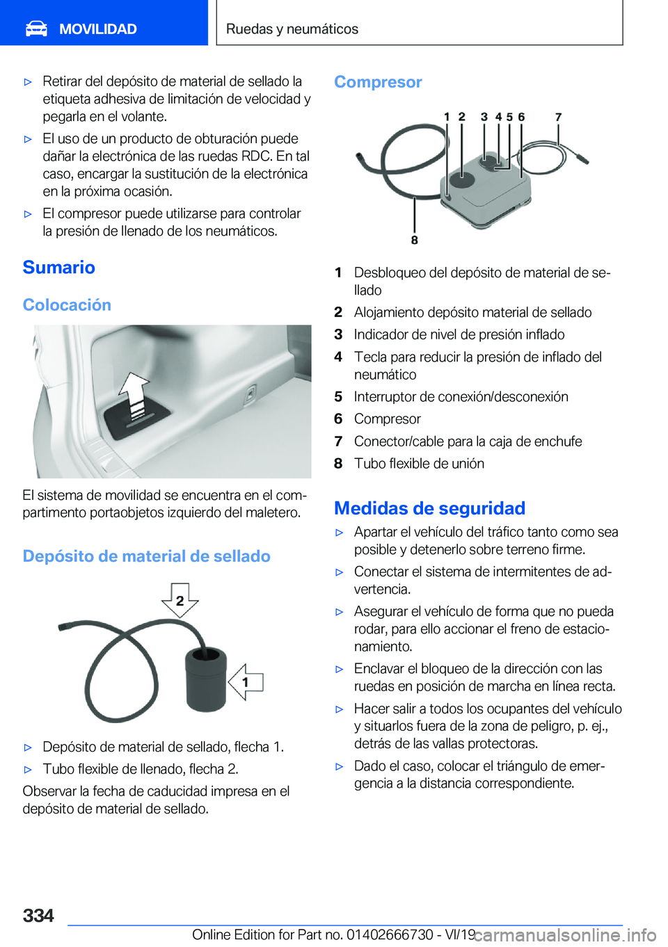 BMW M5 2020  Manuales de Empleo (in Spanish) x�R�e�t�i�r�a�r��d�e�l��d�e�p�