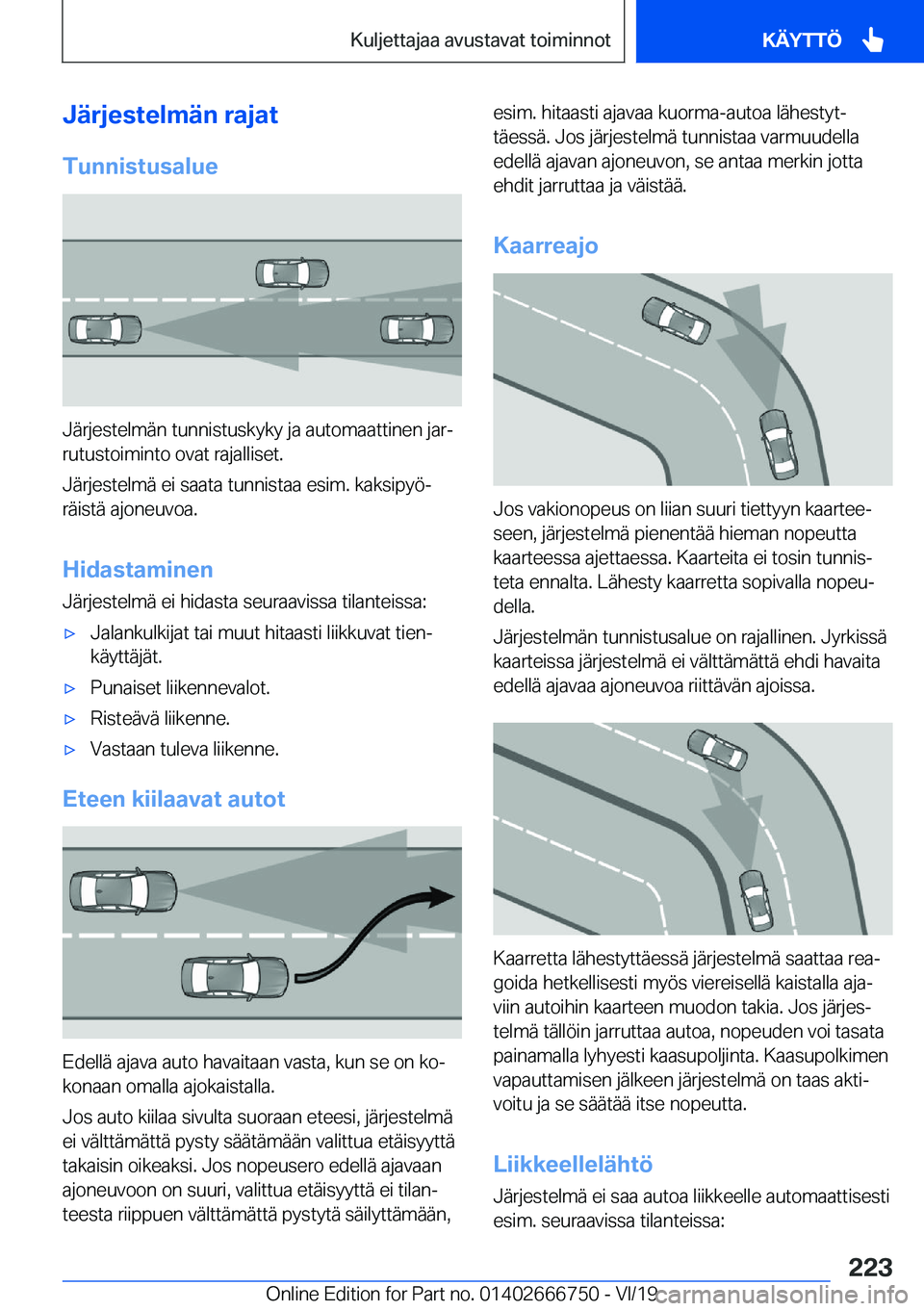 BMW M5 2020  Omistajan Käsikirja (in Finnish) �J�