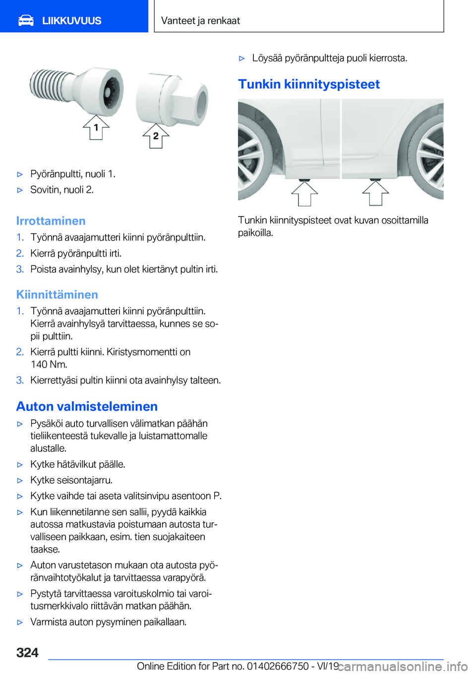 BMW M5 2020  Omistajan Käsikirja (in Finnish) 'x�P�y�