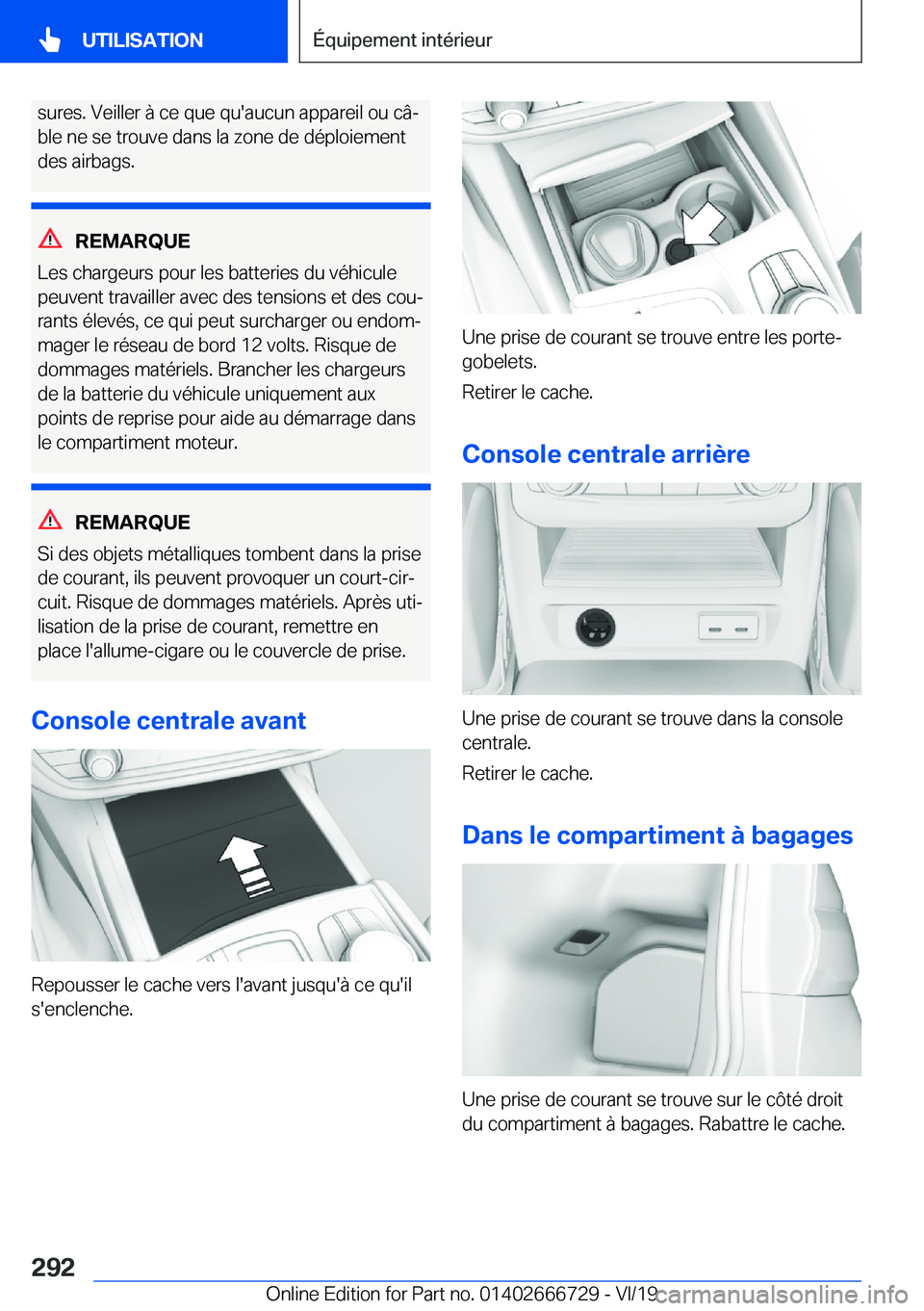 BMW M5 2020  Notices Demploi (in French) �s�u�r�e�s�.��V�e�i�l�l�e�r��