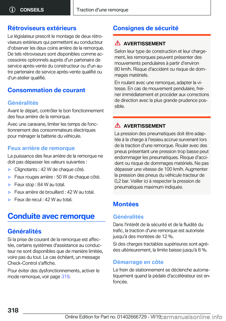 BMW M5 2020  Notices Demploi (in French) �R�é�t�r�o�v�i�s�e�u�r�s��e�x�t�é�r�i�e�u�r�s
�L�e��l�é�g�i�s�l�a�t�e�u�r��p�r�e�s�c�r�i�t��l�e��m�o�n�t�a�g�e��d�e��d�e�u�x��r�é�t�r�oj
�v�i�s�e�u�r�s��e�x�t�é�r�i�e�u�r�s��q�u�i��p�