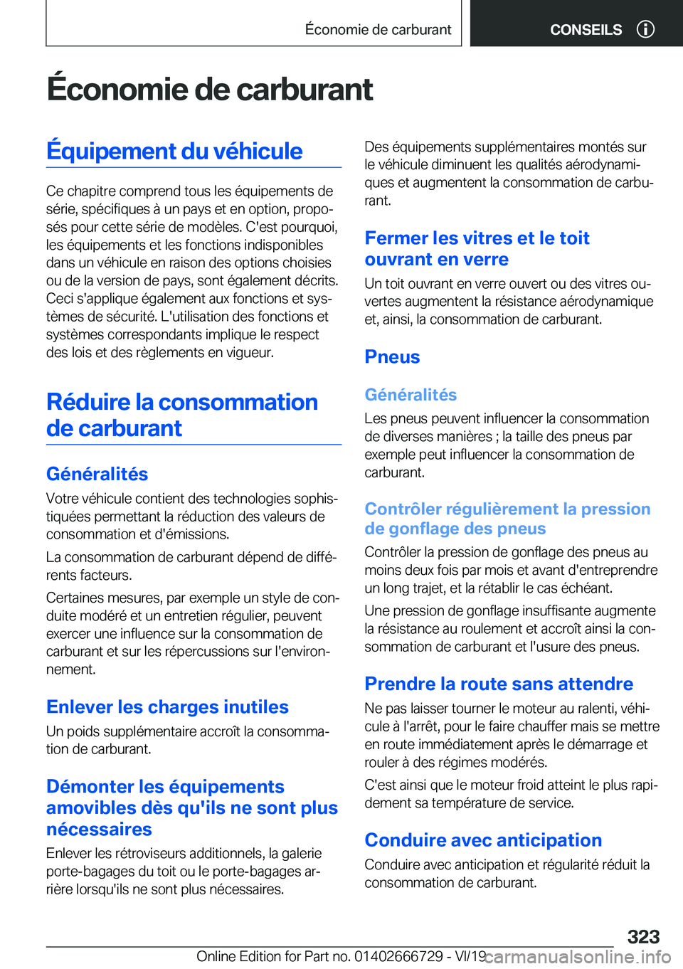 BMW M5 2020  Notices Demploi (in French) �