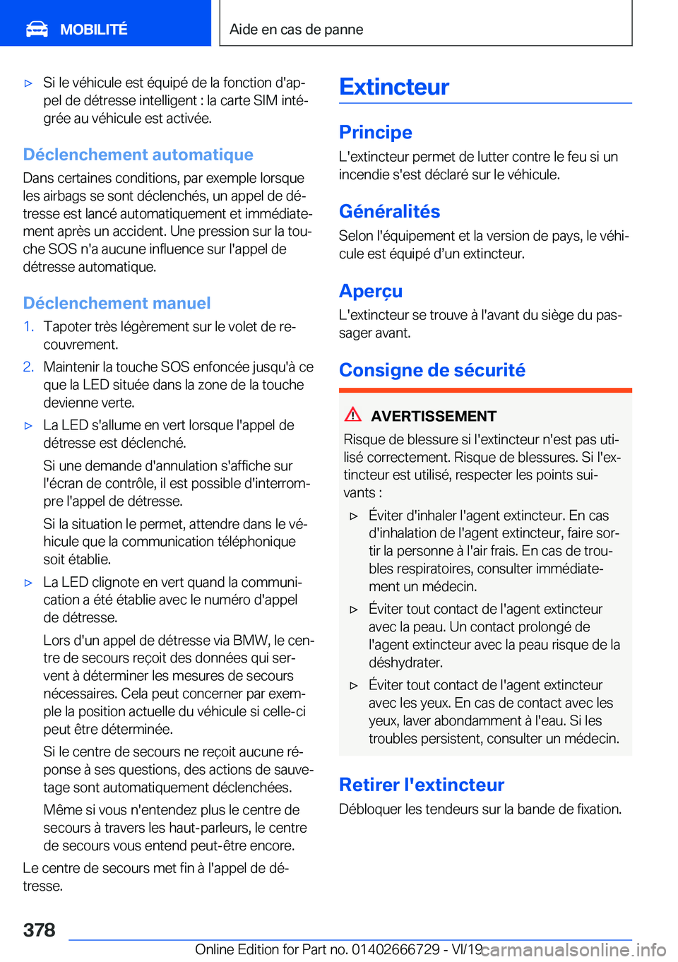 BMW M5 2020  Notices Demploi (in French) 'x�S�i��l�e��v�é�h�i�c�u�l�e��e�s�t��é�q�u�i�p�é��d�e��l�a��f�o�n�c�t�i�o�n��d�'�a�pj
�p�e�l��d�e��d�é�t�r�e�s�s�e��i�n�t�e�l�l�i�g�e�n�t��:��l�a��c�a�r�t�e��S�I�M��i�n�t�