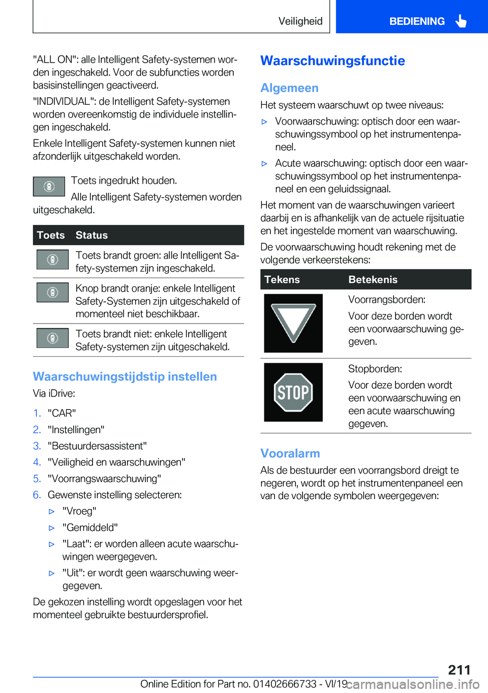 BMW M5 2020  Instructieboekjes (in Dutch) ��A�L�L��O�N��:��a�l�l�e��I�n�t�e�l�l�i�g�e�n�t��S�a�f�e�t�y�-�s�y�s�t�e�m�e�n��w�o�rj�d�e�n��i�n�g�e�s�c�h�a�k�e�l�d�.��V�o�o�r��d�e��s�u�b�f�u�n�c�t�i�e�s��w�o�r�d�e�n�b�a�s�i�s�i�n�s�t
