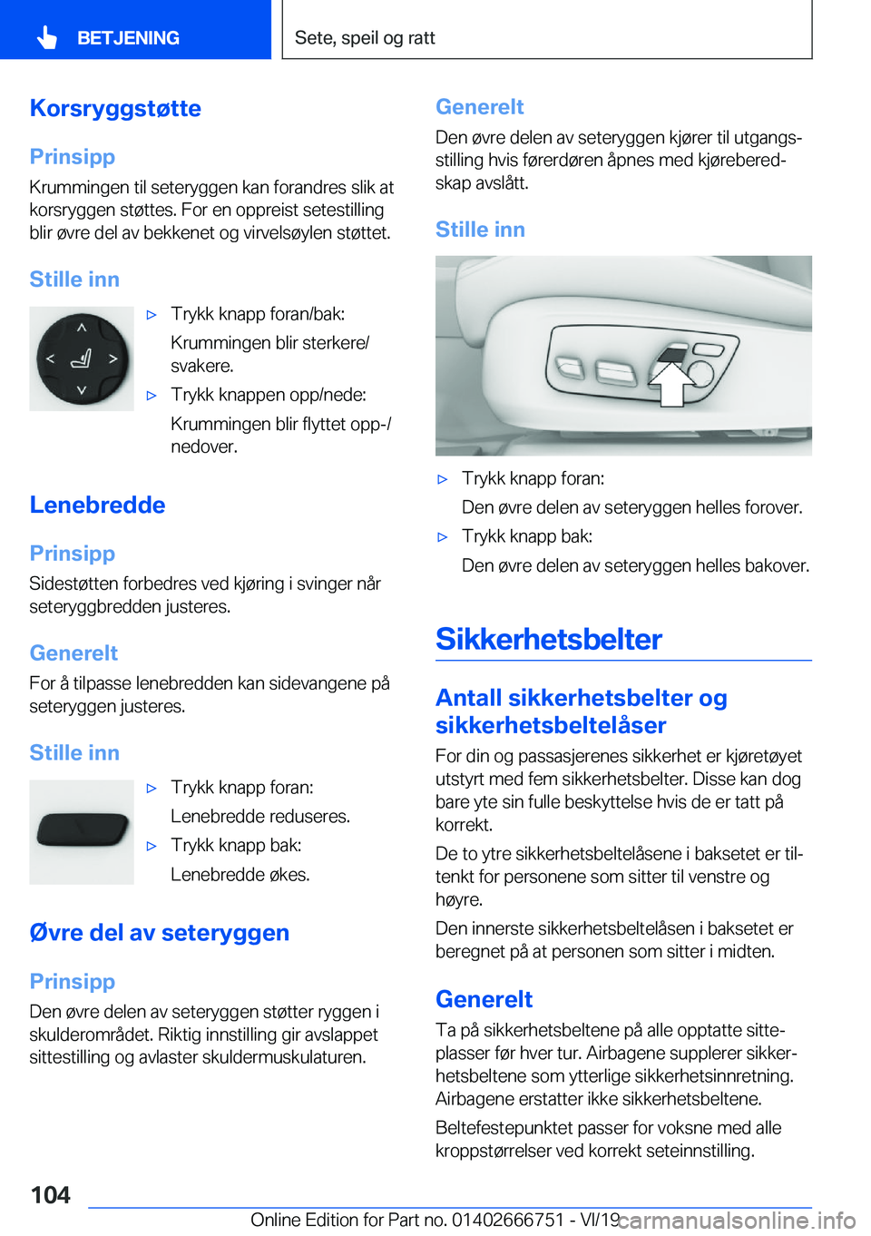 BMW M5 2020  InstruksjonsbØker (in Norwegian) �K�o�r�s�r�y�g�g�s�t�