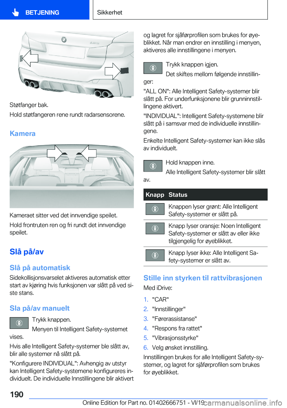 BMW M5 2020  InstruksjonsbØker (in Norwegian) �S�t�