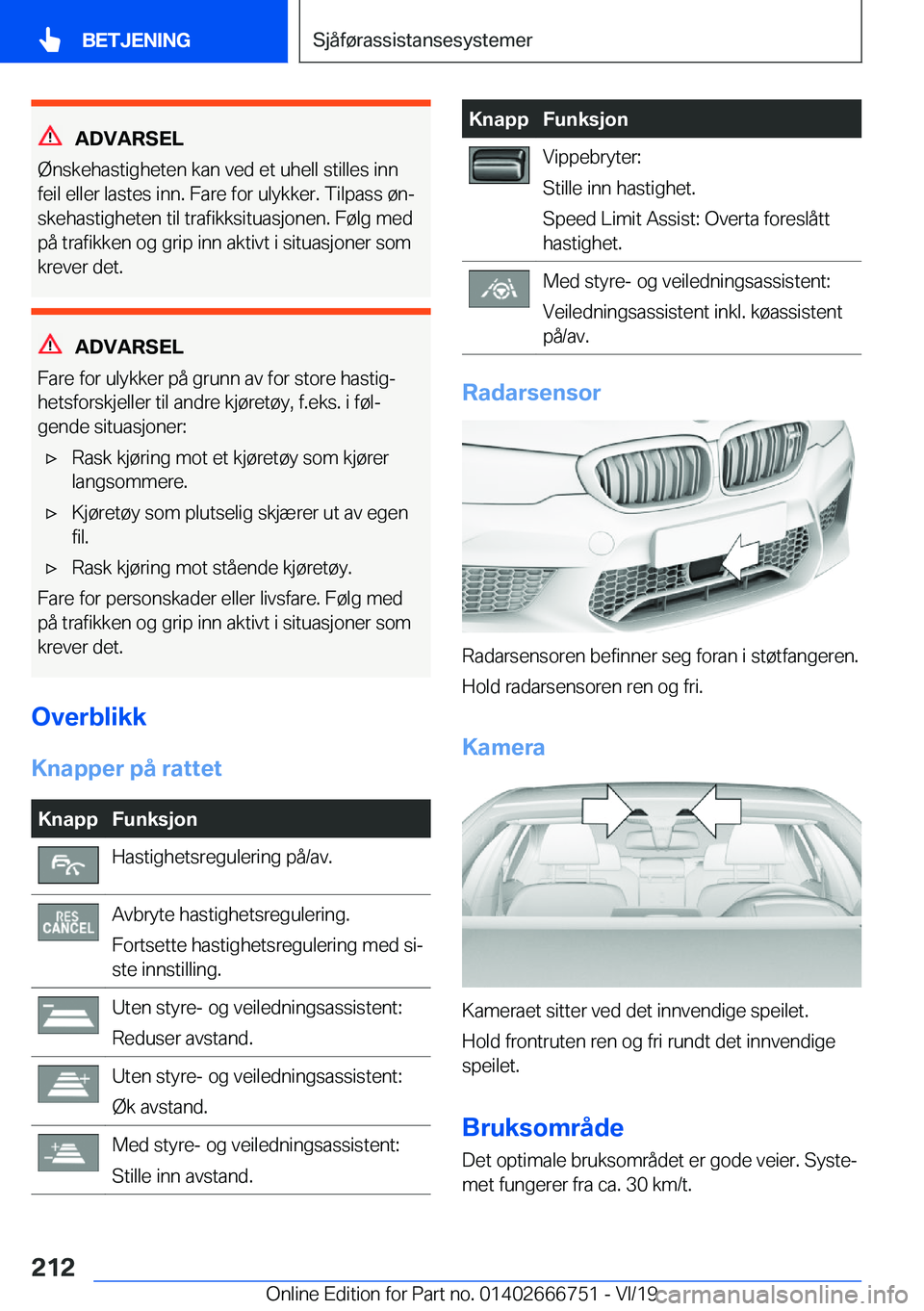 BMW M5 2020  InstruksjonsbØker (in Norwegian) �A�D�V�A�R�S�E�L
�