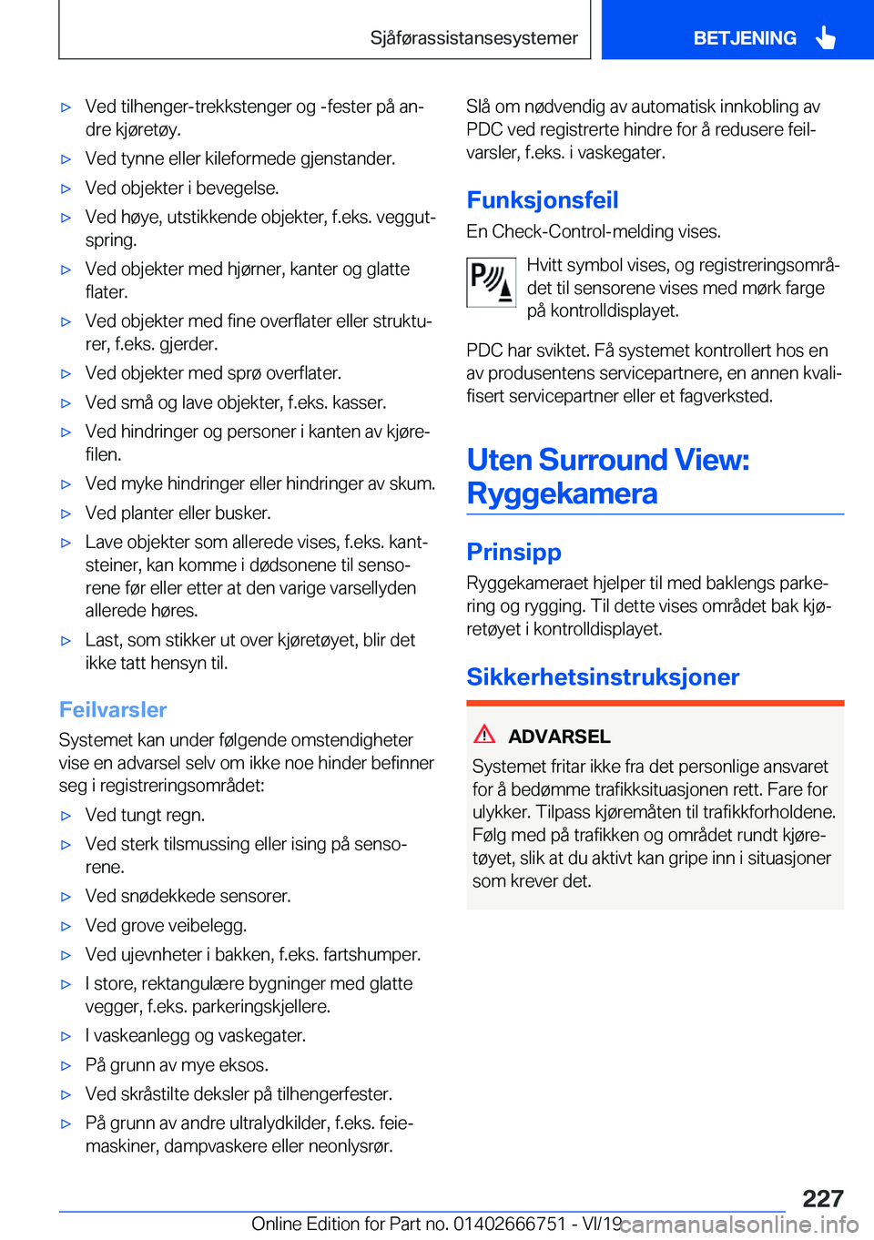 BMW M5 2020  InstruksjonsbØker (in Norwegian) 'x�V�e�d��t�i�l�h�e�n�g�e�r�-�t�r�e�k�k�s�t�e�n�g�e�r��o�g��-�f�e�s�t�e�r��p�å��a�nj
�d�r�e��k�j�
