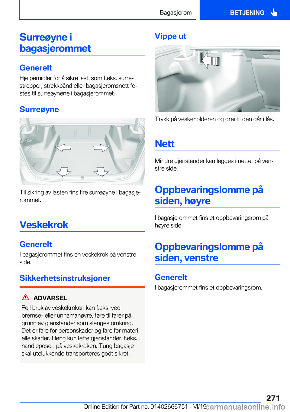 BMW M5 2020  InstruksjonsbØker (in Norwegian) �S�u�r�r�e�
