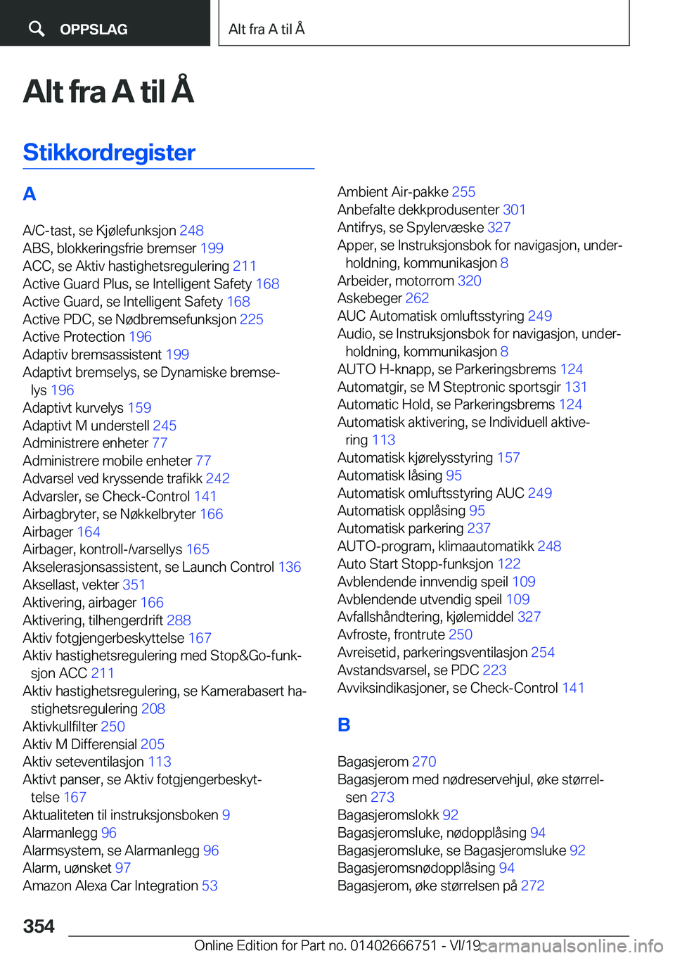 BMW M5 2020  InstruksjonsbØker (in Norwegian) �A�l�t��f�r�a��A��t�i�l��