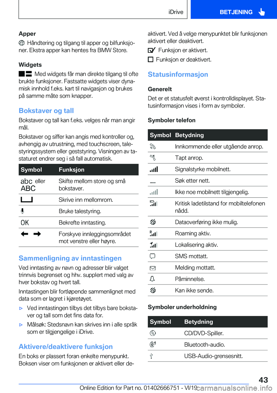 BMW M5 2020  InstruksjonsbØker (in Norwegian) �A�p�p�e�r
���H�å�n�d�t�e�r�i�n�g��o�g��t�i�l�g�a�n�g��t�i�l��a�p�p�e�r��o�g��b�i�l�f�u�n�k�s�j�oj
�n�e�r�.��E�k�s�t�r�a��a�p�p�e�r��k�a�n��h�e�n�t�e�s��f�r�a��B�M�W��S�t�o�r�e�.
�W�i