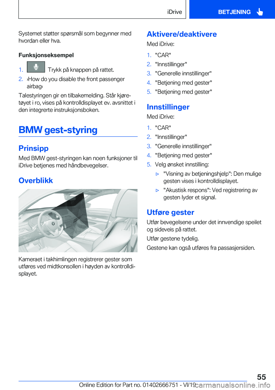 BMW M5 2020  InstruksjonsbØker (in Norwegian) �S�y�s�t�e�m�e�t��s�t�