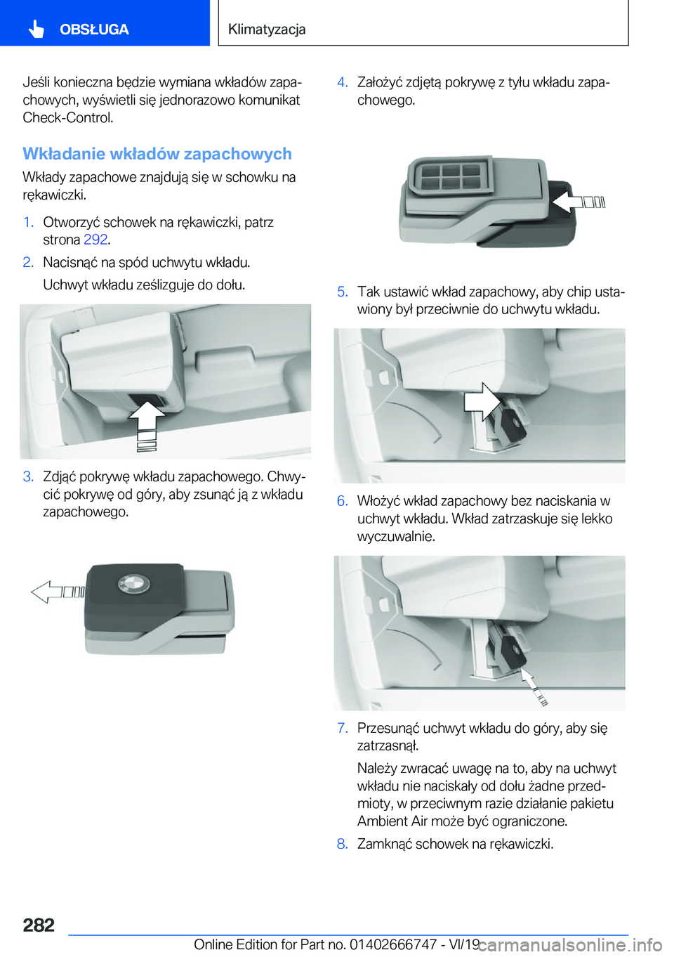 BMW M5 2020  Instrukcja obsługi (in Polish) �J�e�l�i��k�o�n�i�e�c�z�n�a��b�