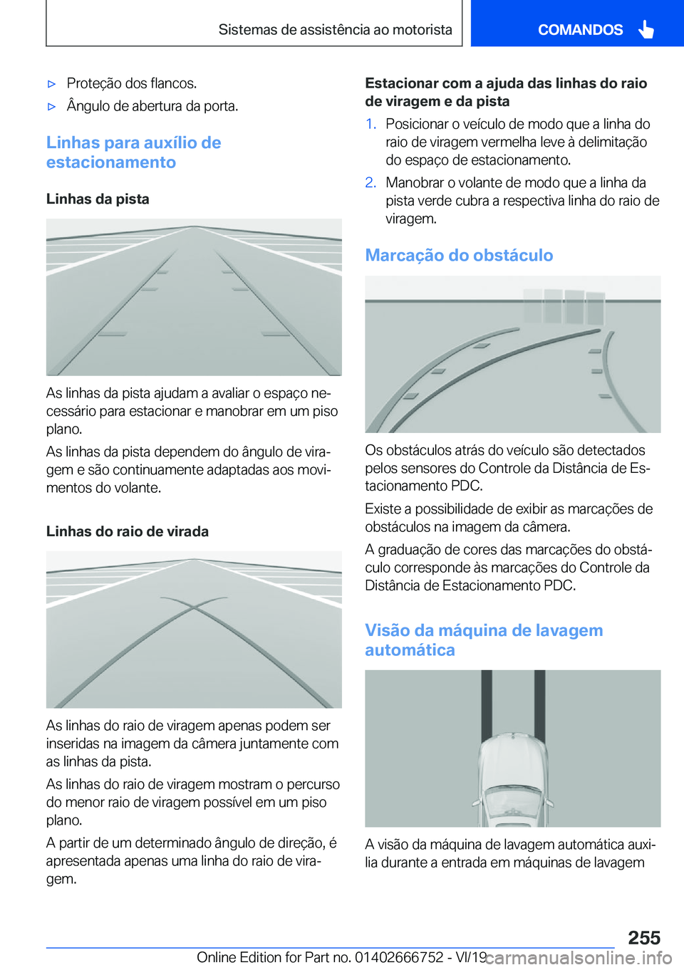 BMW M5 2020  Manual do condutor (in Portuguese) 'x�P�r�o�t�e�